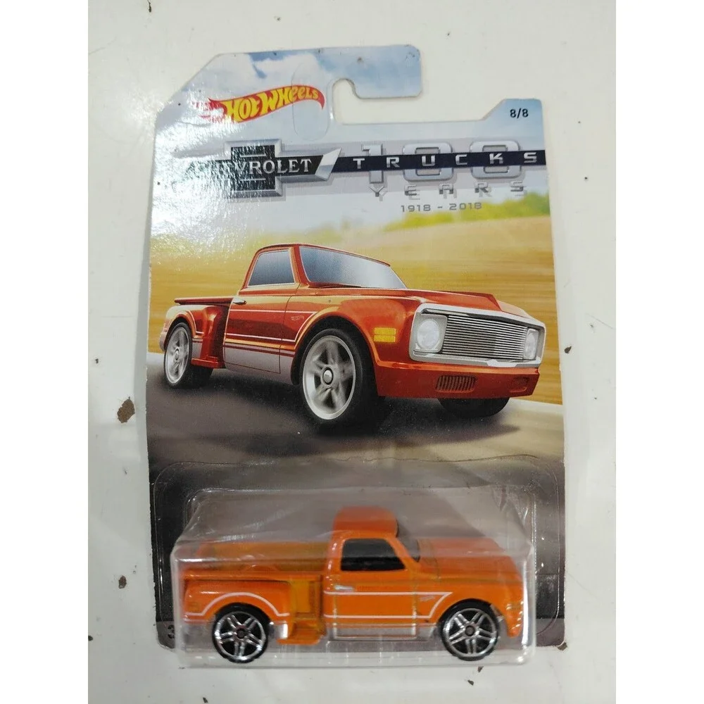 NIP Hot Wheels Trucks 100 Years 1:64 Die Cast Custom 1969 Chevrolet Pickup Truck